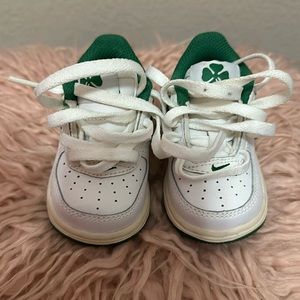 Baby Nike Celtic green Air Force 1 size 2.